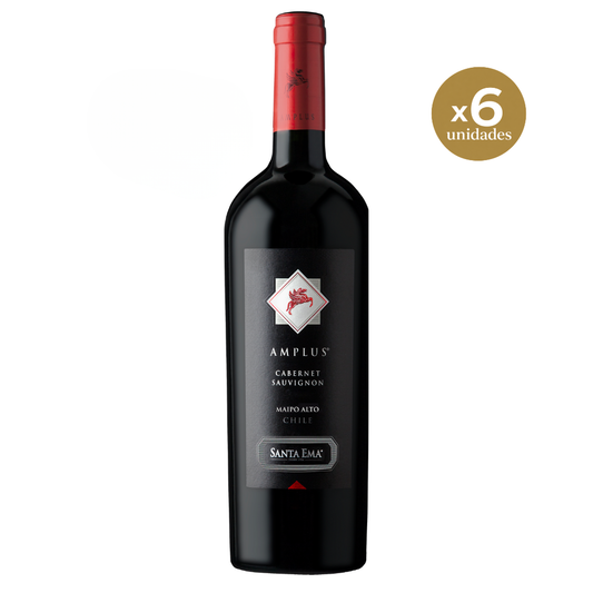 Amplus Cabernet Sauvignon | Caja de 6 unidades - 750 mL