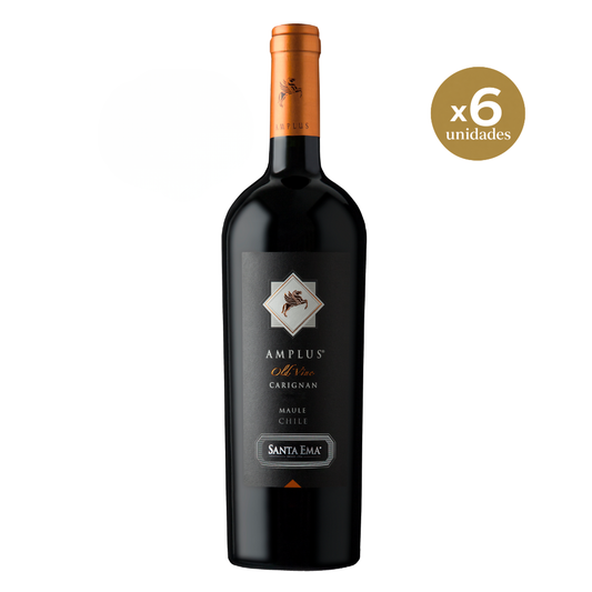 Amplus Carignan | Caja de 6 unidades - 750 mL