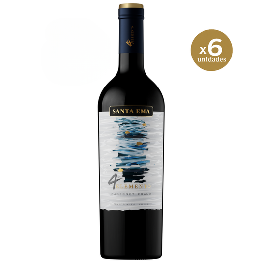 Cabernet Franc 4to Elemento | Caja de 6 unidades - 750 mL