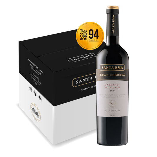 Caja de 6 botellas Gran Reserva Cabernet Sauvignon de 750 mL