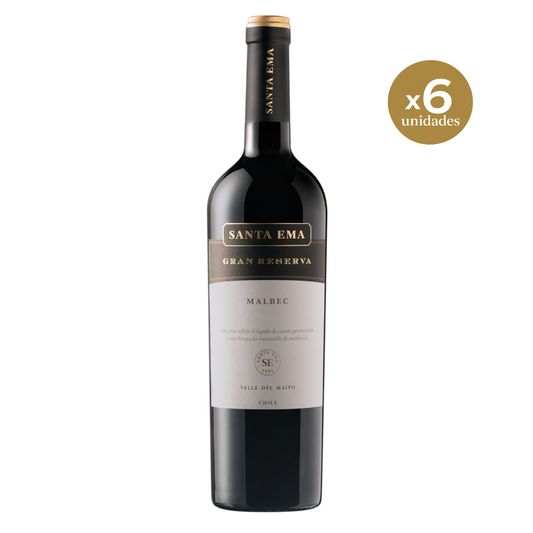 Gran Reserva Malbec | Caja de 6 unidades - 750 mL