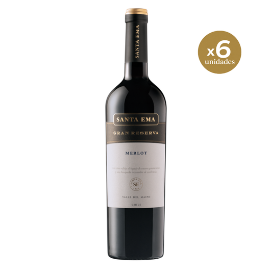 Gran Reserva Merlot | Caja de 6 unidades - 750 mL