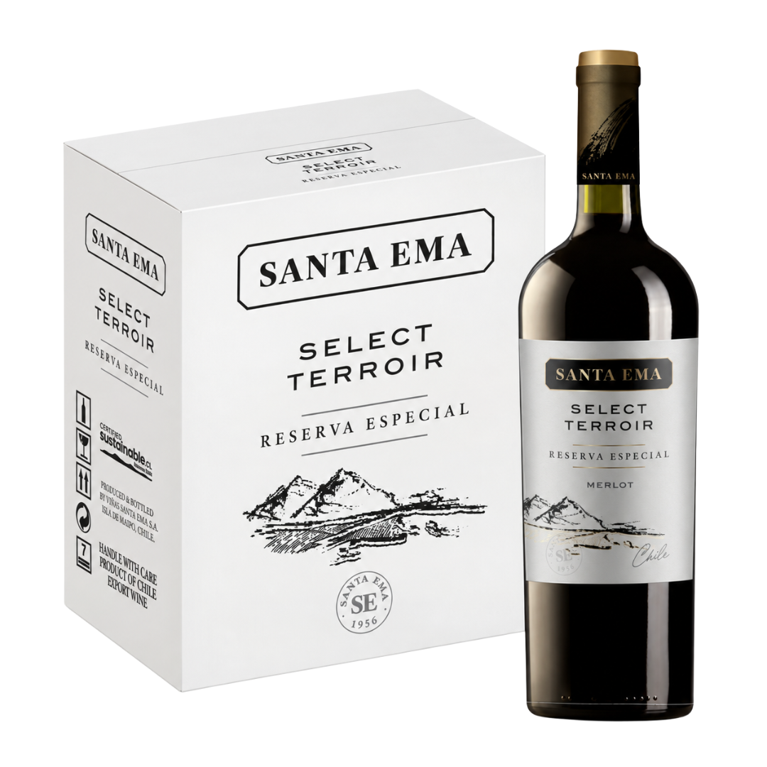 Select Terroir Merlot | Caja de 6 unidades - 750 mL