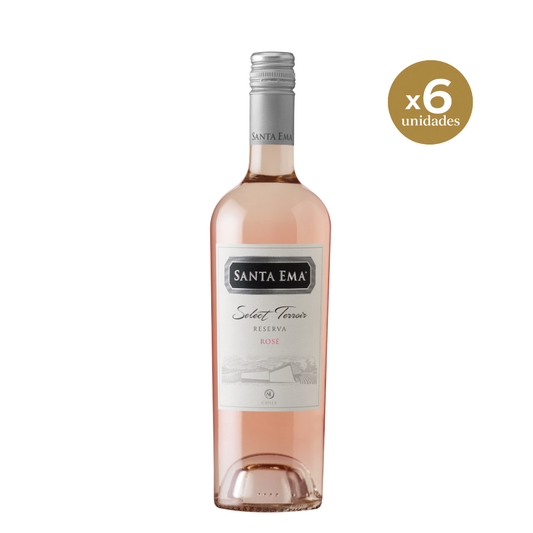 Rosé Select Terroir Reserva – 750 mL – Caja 6 Unidades – Etiqueta Antigua cosecha 2024